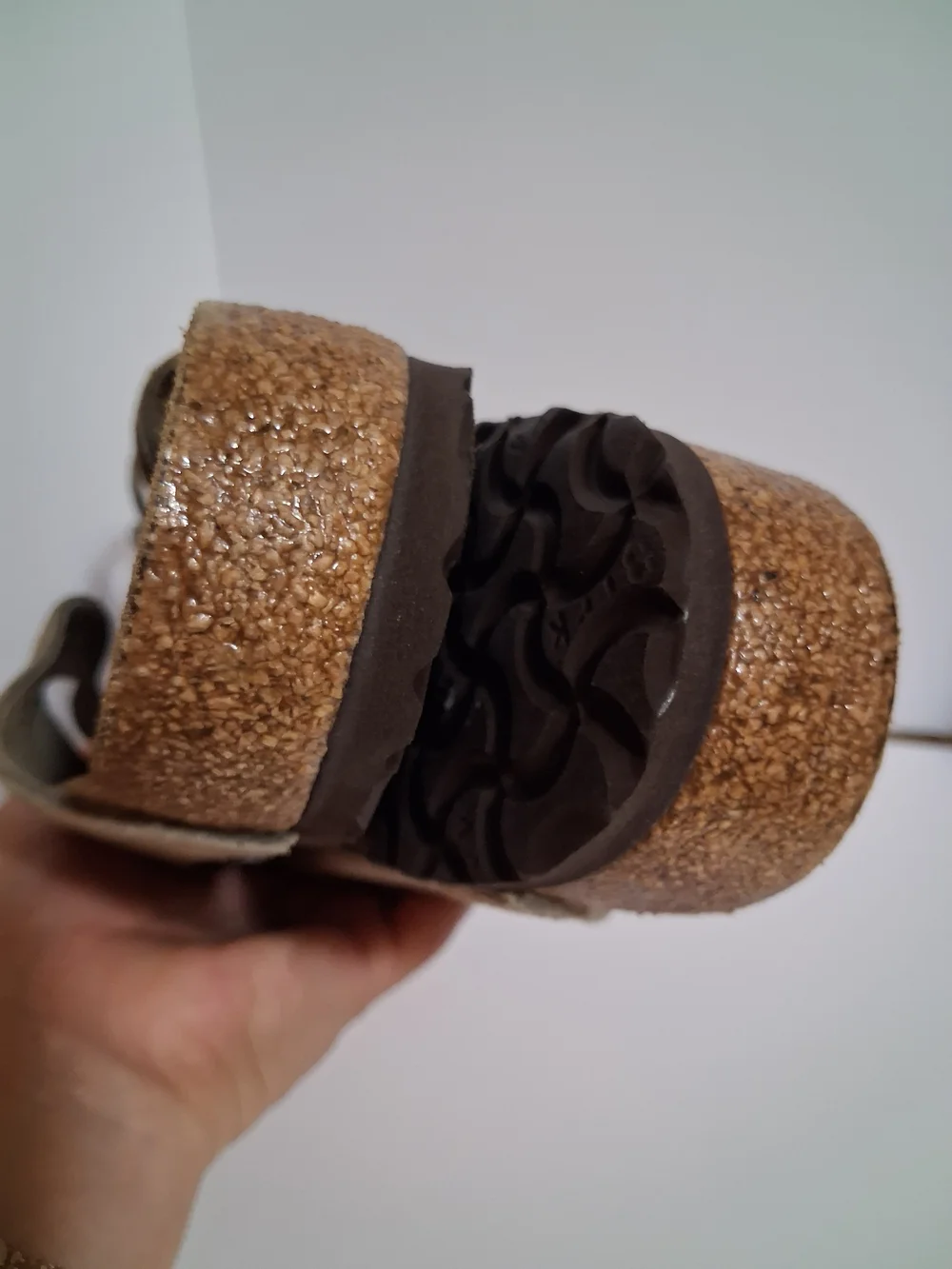 Birkenstock Unisex Arizona Suede Sandal — Taupe NWOT